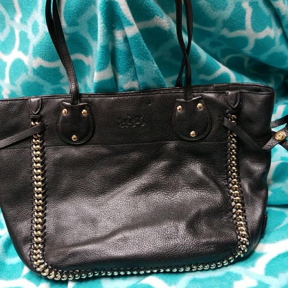 Black coach handbag - Picture 1 of 7